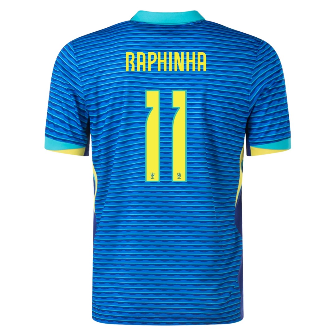 RAPHINHA #11 Brazil Away Jersey Copa America 2024 - minejerseys