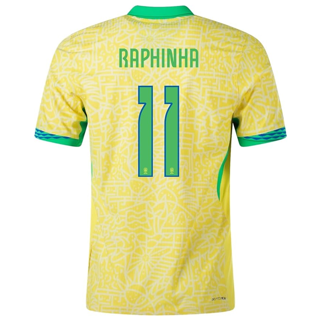 [Super Replica] RAPHINHA #11 Brazil Home Jersey Copa America 2024 - minejerseys