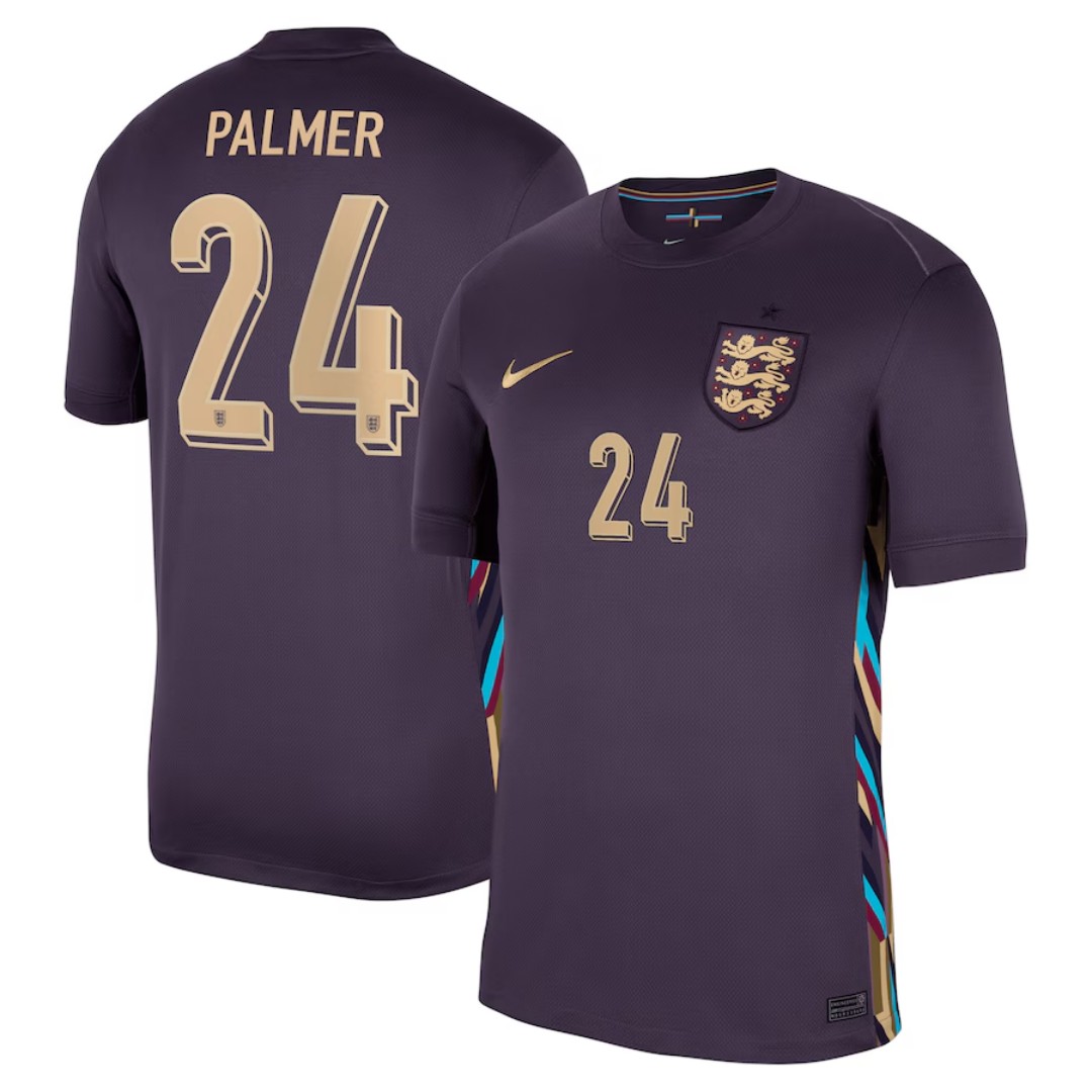 PALMER #24 England Away Jersey 2024 - [Super Replica] - minejerseys
