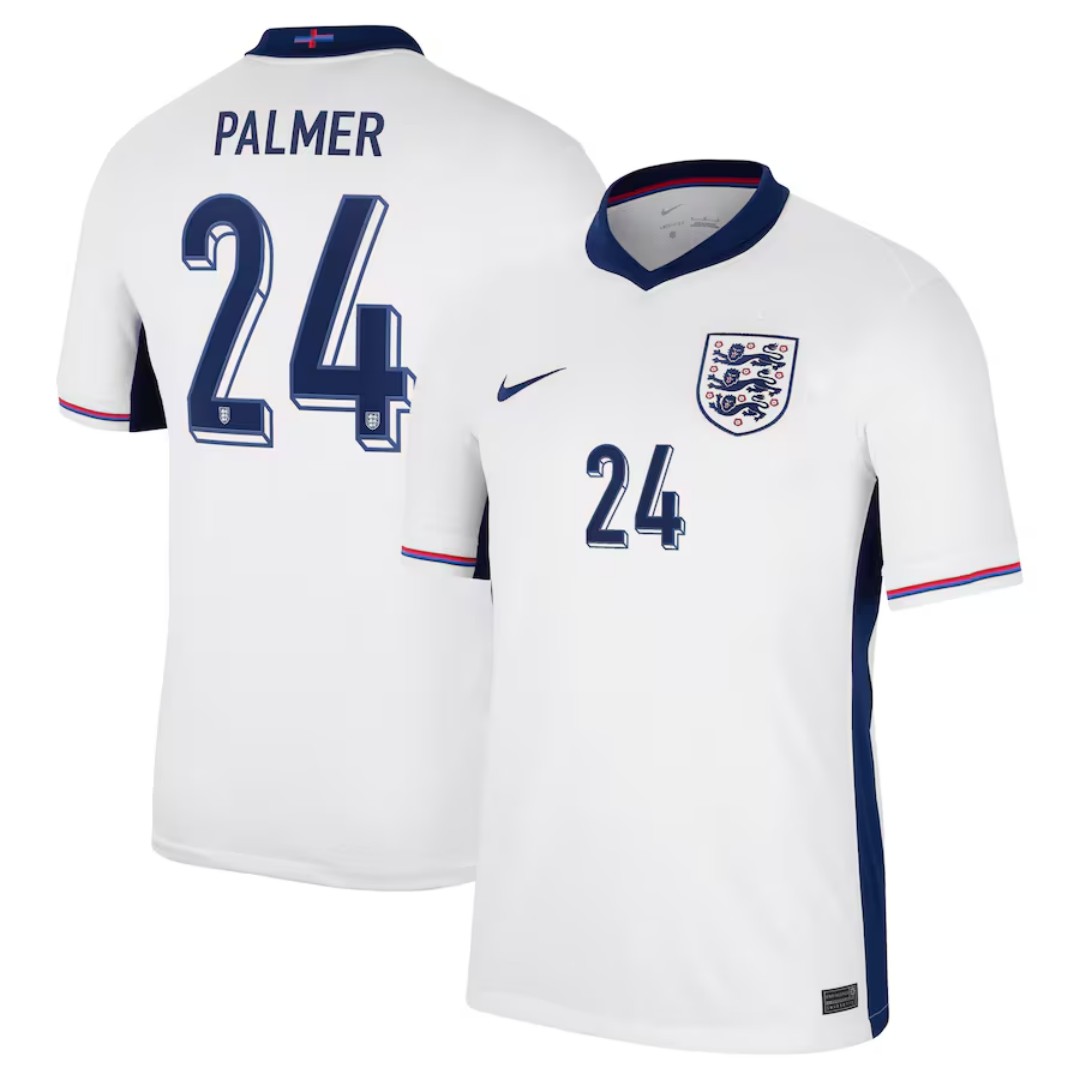 PALMER #24 England Home Jersey Euro 2024 - [Super Replica] - minejerseys