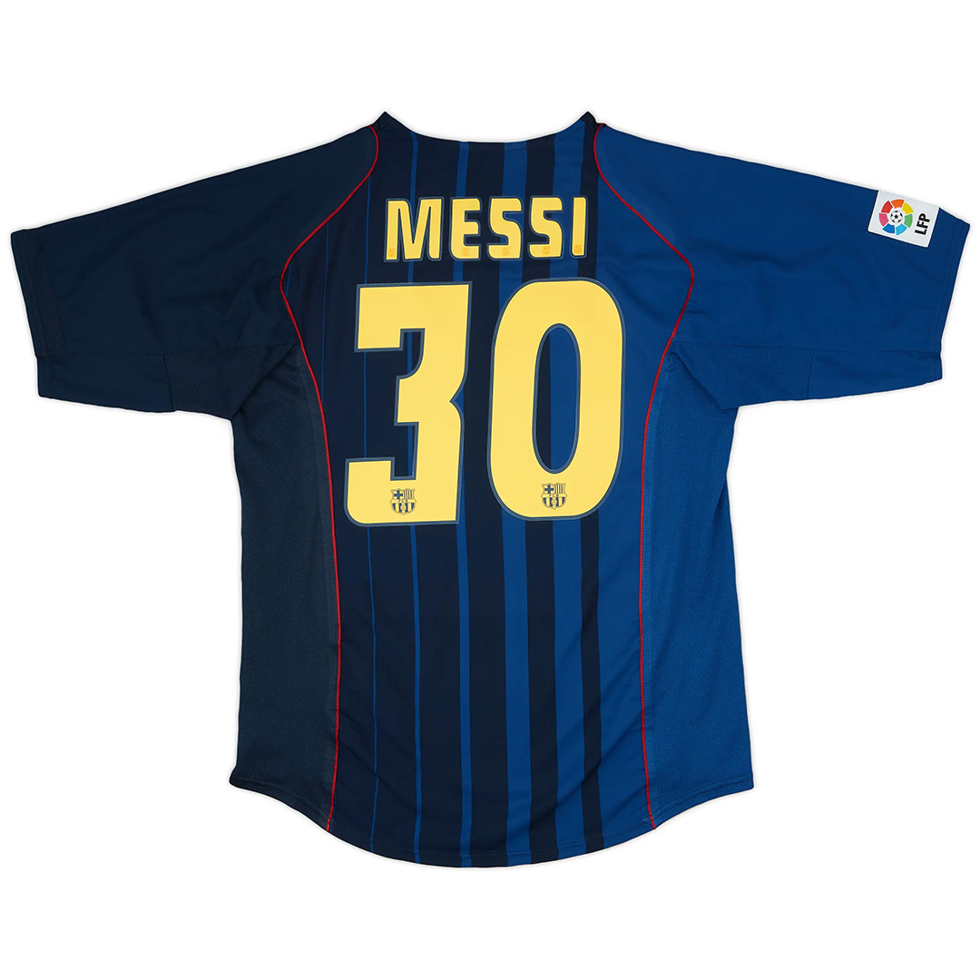 MESSI #30 Retro Barcelona Away Jersey 2004/05 - minejerseys