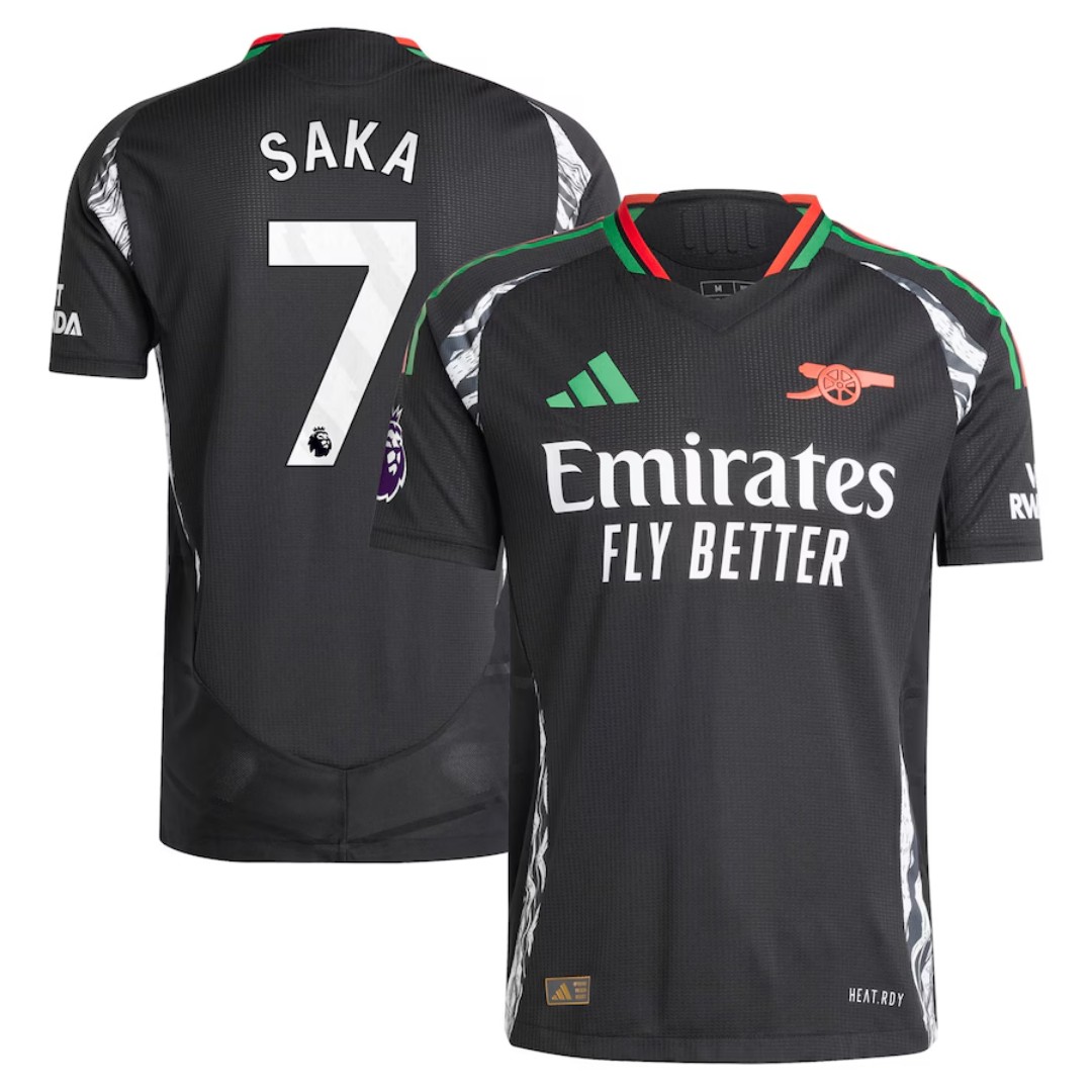 SAKA #7 Arsenal Away Match Jersey 2024/25 - minejerseys