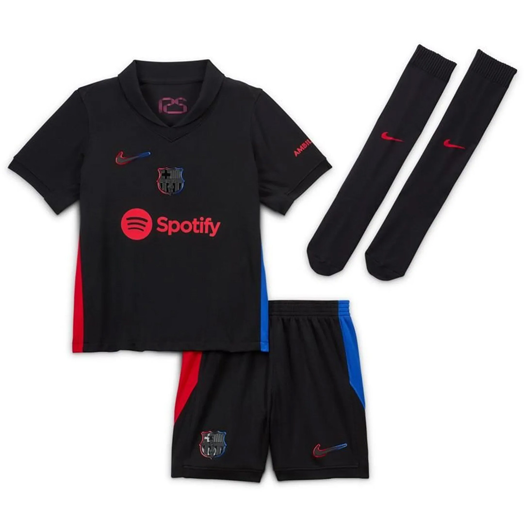 Kids Barcelona Away Full Kit 2024/25 - minejerseys