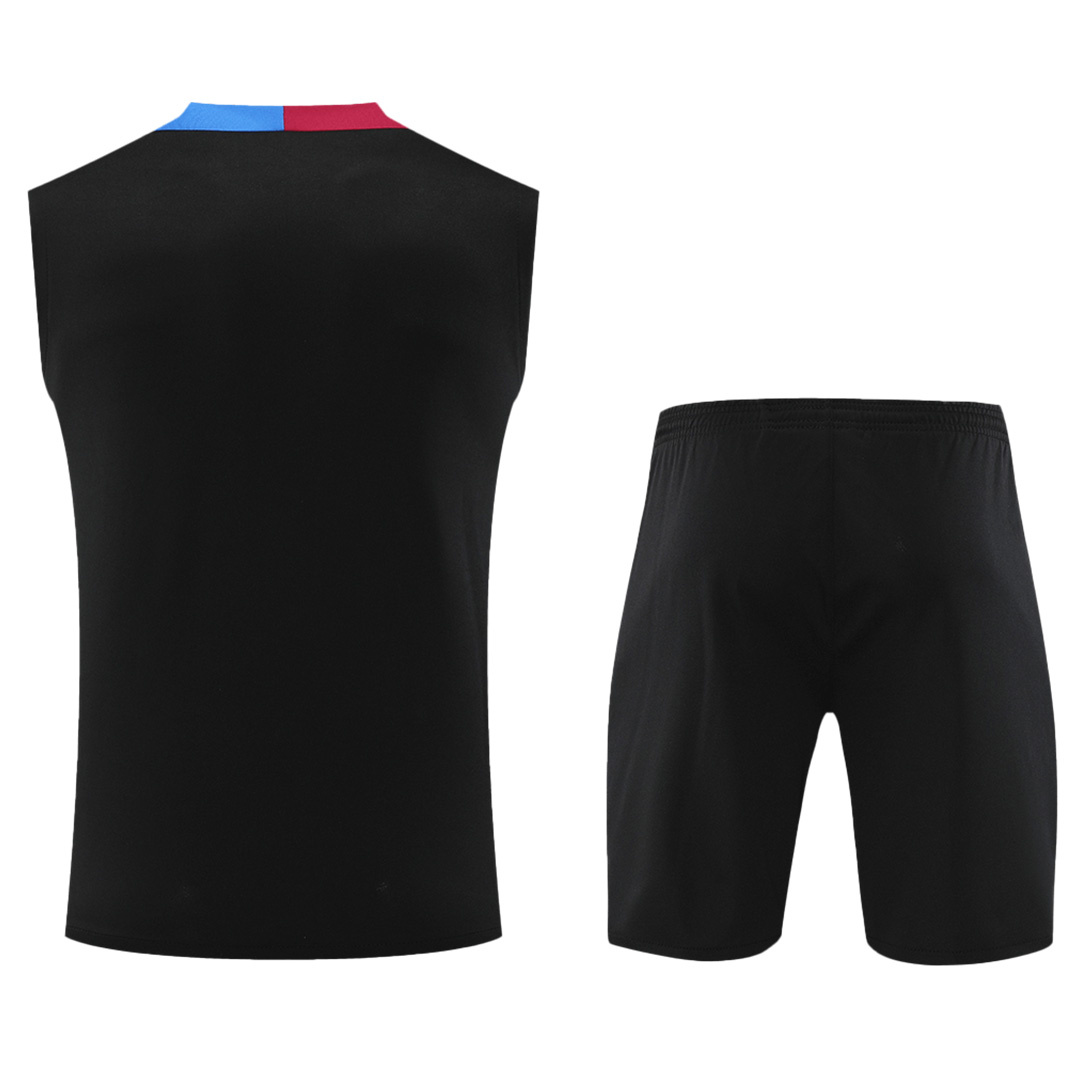 Barcelona Pre-Match Vest Kit(Jersey+Shorts) 2024/25 - minejerseys