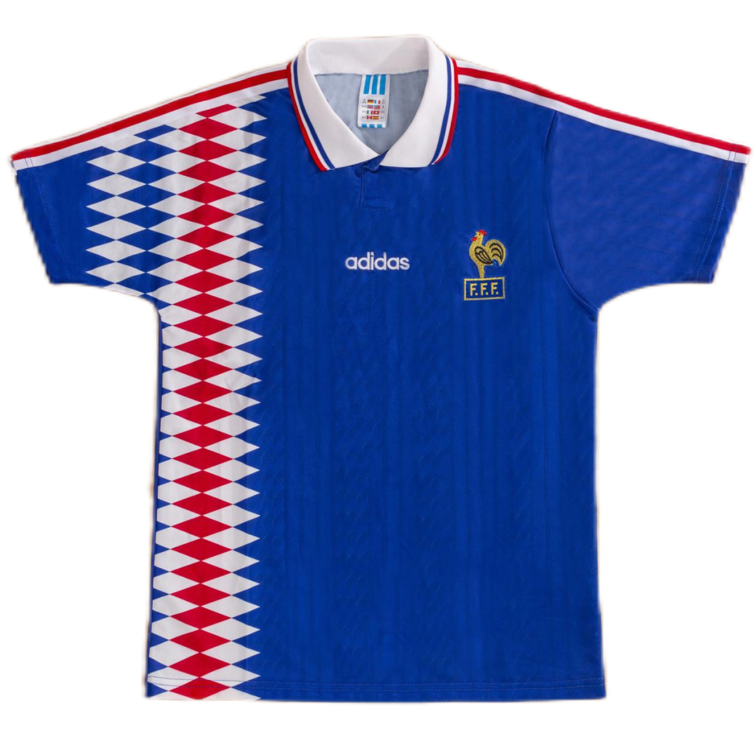 Retro France Home Jersey 1994 - minejerseys