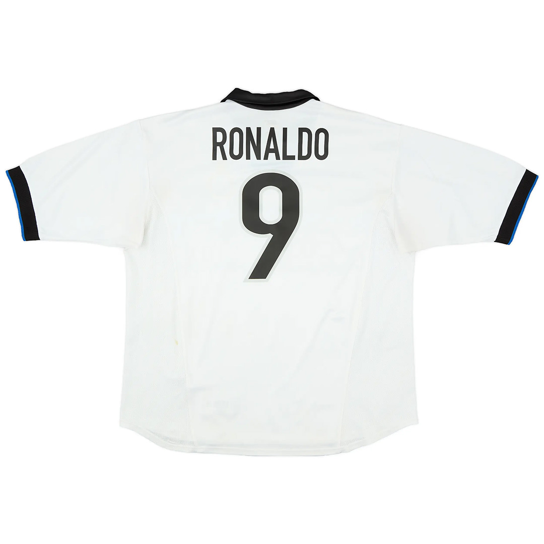 RONALDO #9 Retro Inter Milan Away Jersey 1998/99 - minejerseys