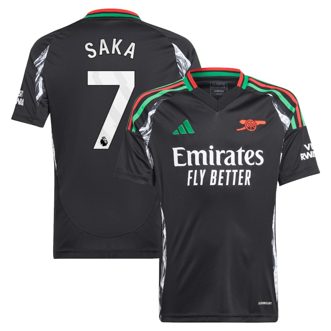 SAKA #7 Arsenal Away Jersey 2024/25 - minejerseys