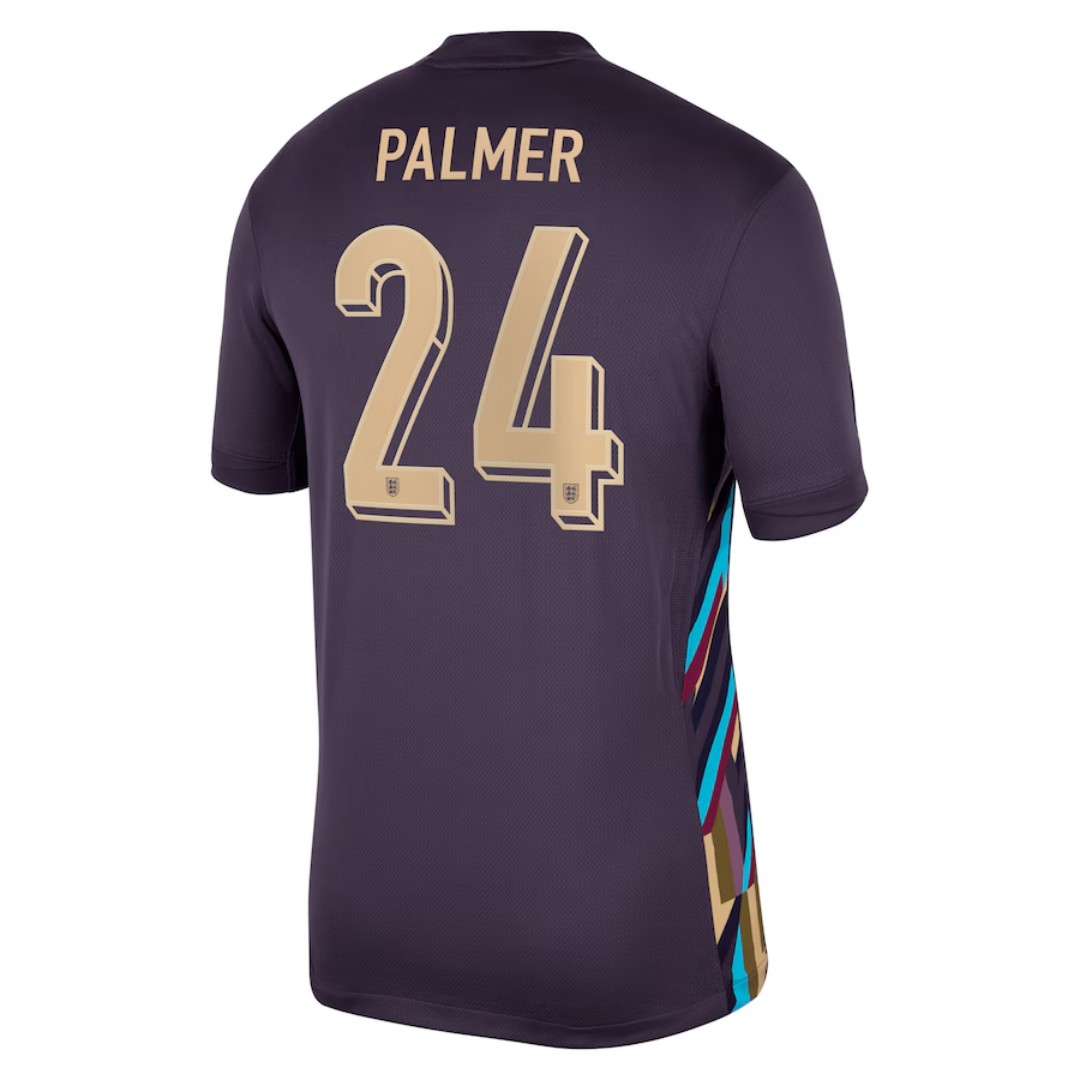 PALMER #24 England Away Jersey 2024 - [Super Replica] - minejerseys