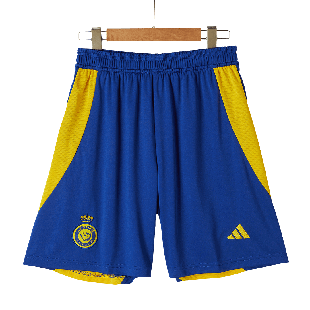 Al Nassr Home Soccer Shorts 2024/25 - minejerseys