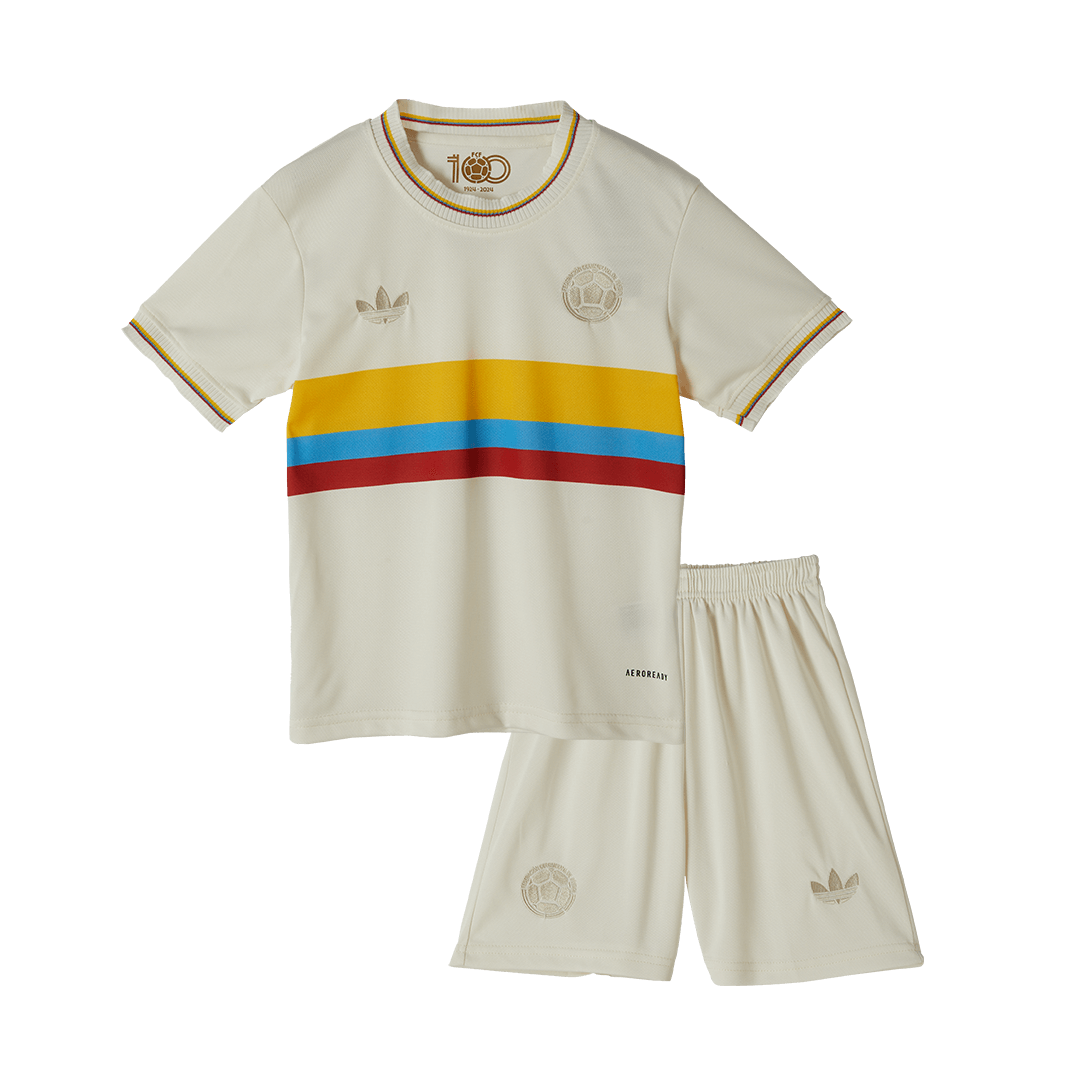 Kids Colombia 100th Anniversary Jersey Kit 2024 - minejerseys