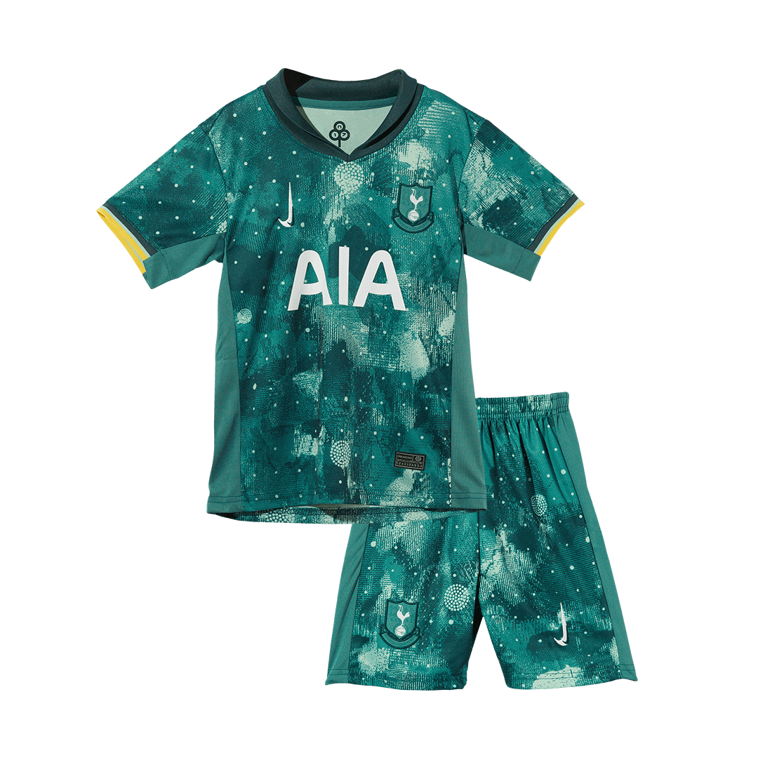 Kids Tottenham Hotspur Third Jersey Kit 2024/25 - minejerseys