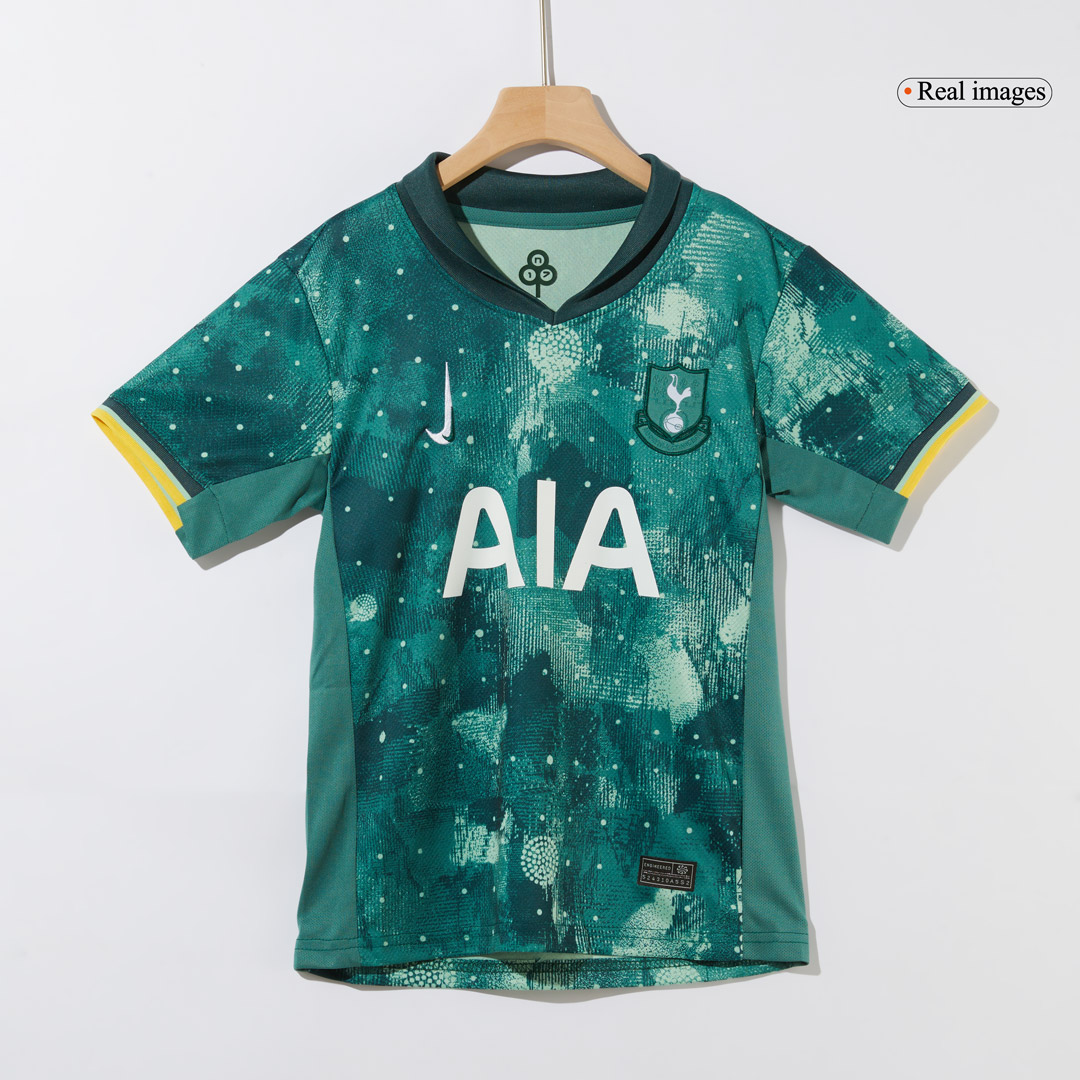 Kids Tottenham Hotspur Third Jersey Kit 2024/25 - minejerseys