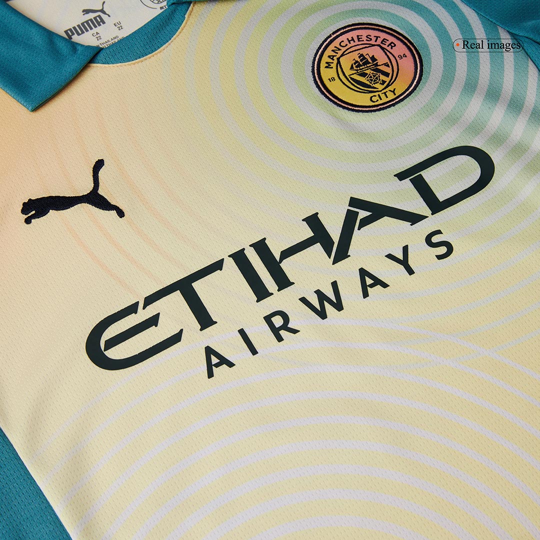Kids Manchester City Fourth Jersey Kit 2024/25 - minejerseys