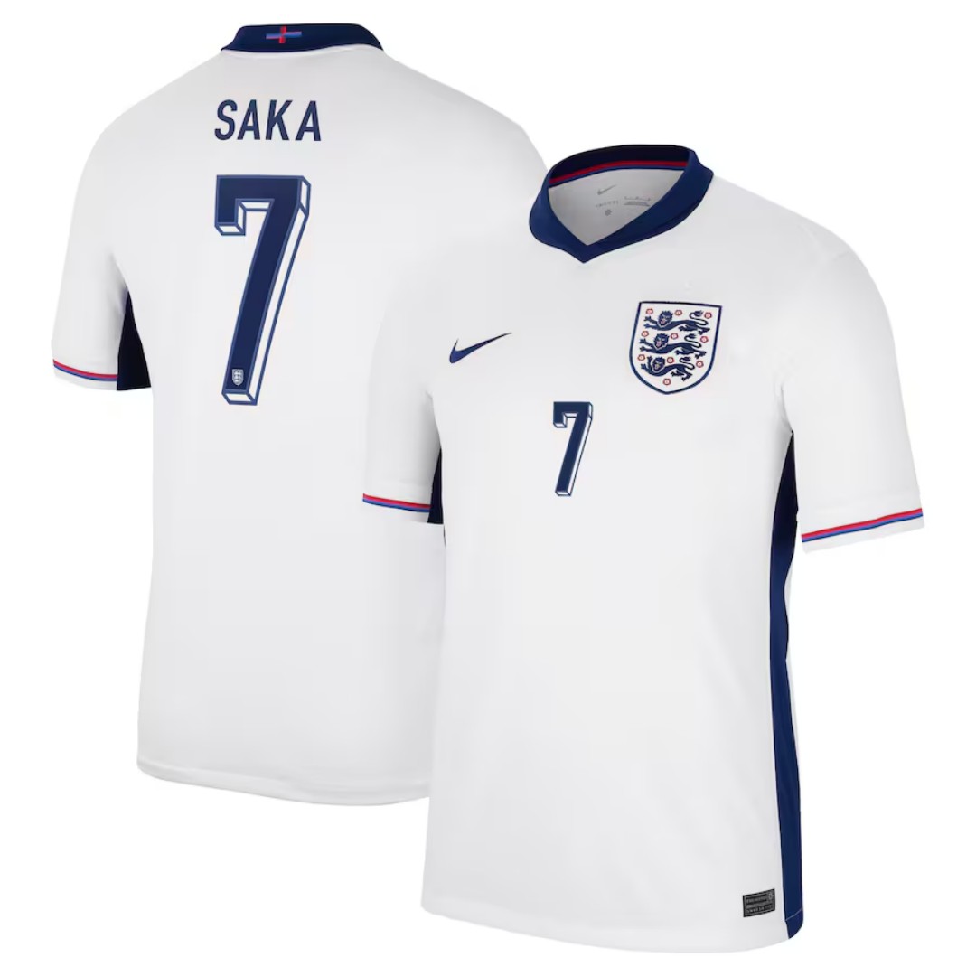 SAKA #7 England Home Jersey Euro 2024 - [Super Replica] - minejerseys