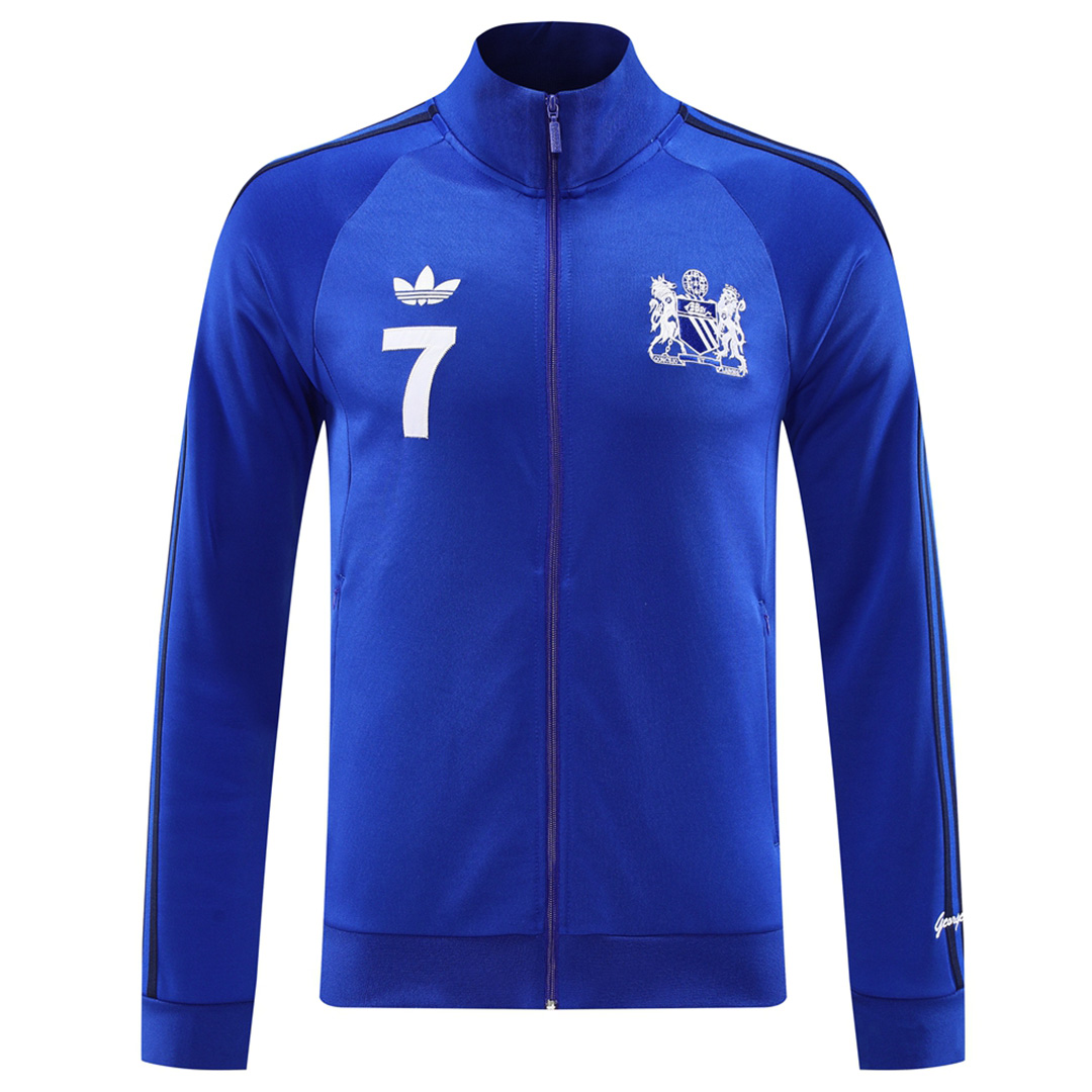 George Best x Manchester United Full-Zip Track Jacket 2024 - minejerseys