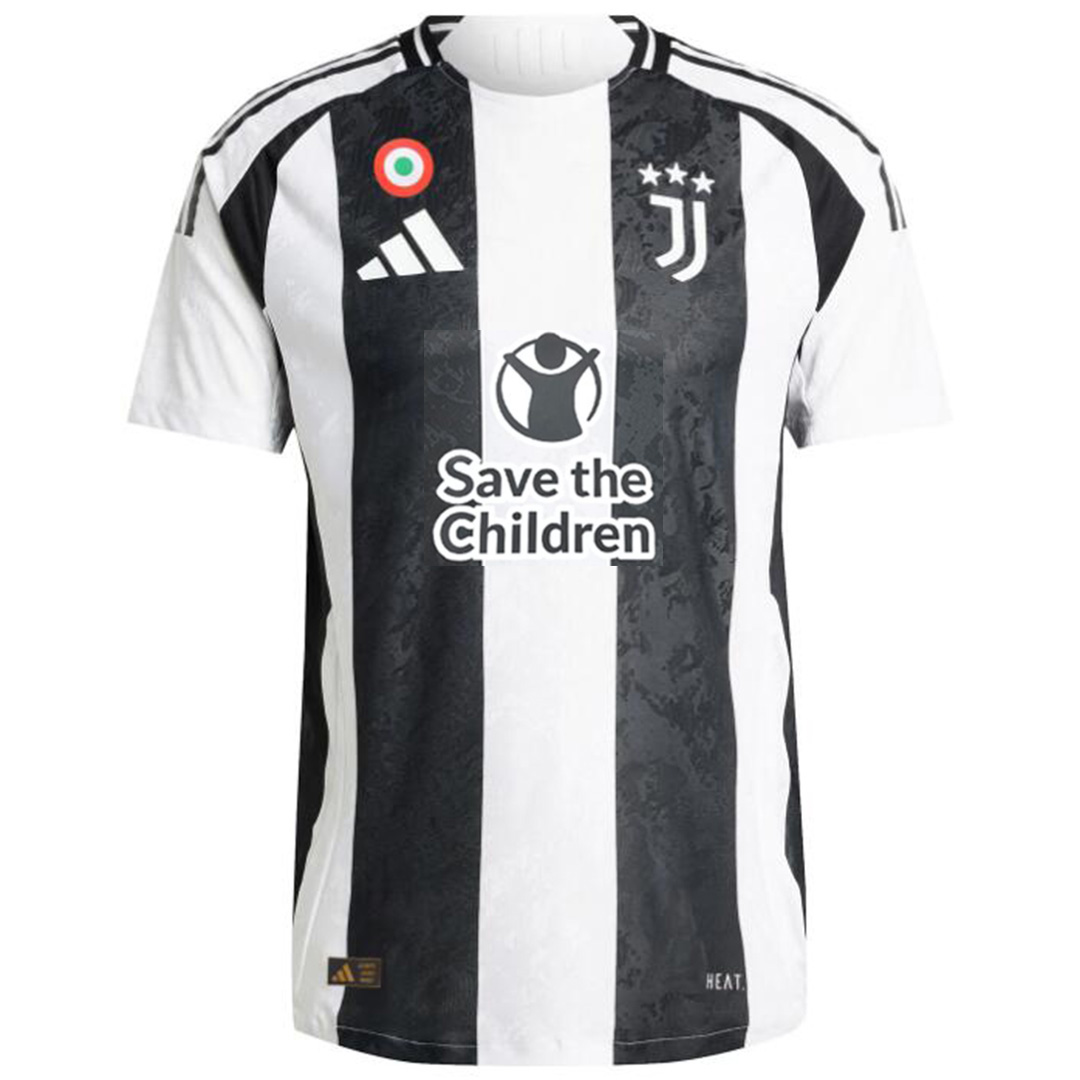 Juventus Home Save  Children Sponsor Match Jersey Player Version 2024/25 - minejerseys