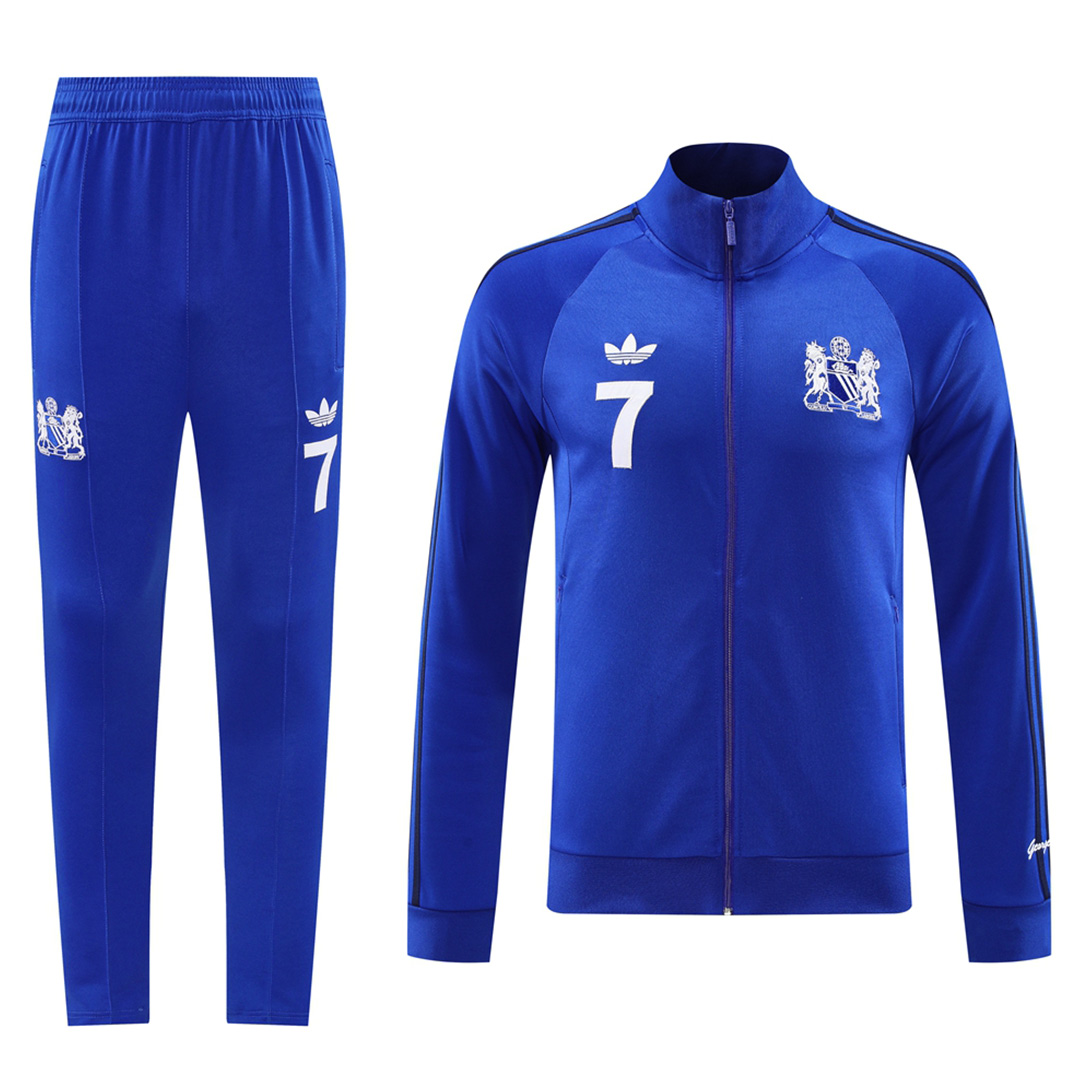 George Best x Manchester United Full-Zip Track Jacket + Pants Kit 2024 - minejerseys