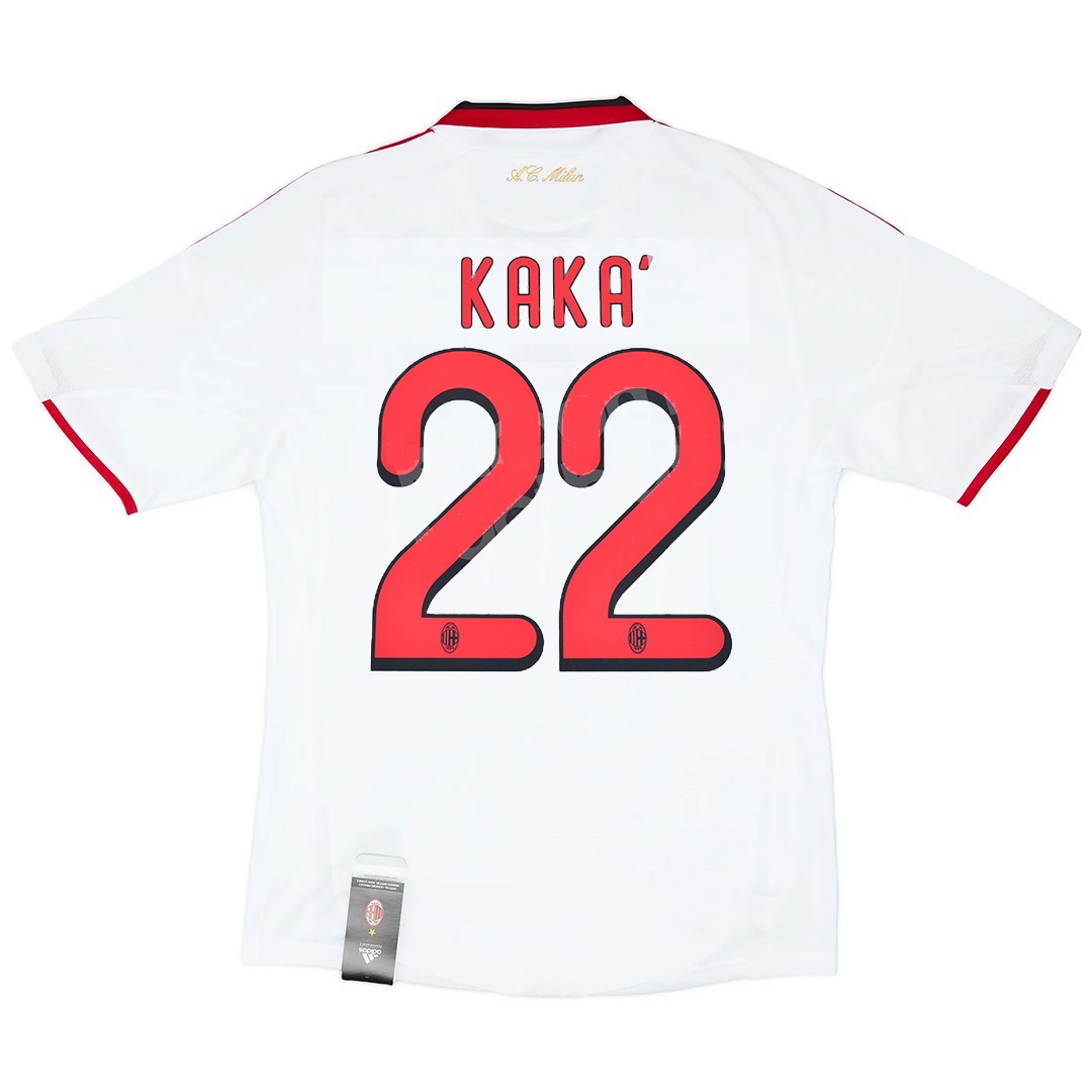 Kaka' #22 Retro AC Milan Away Jersey 2009/10 - minejerseys