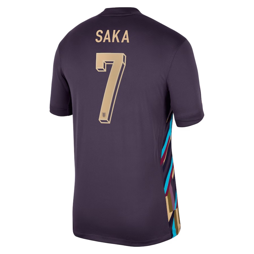 SAKA #7 England Away Jersey 2024 - [Super Replica] - minejerseys