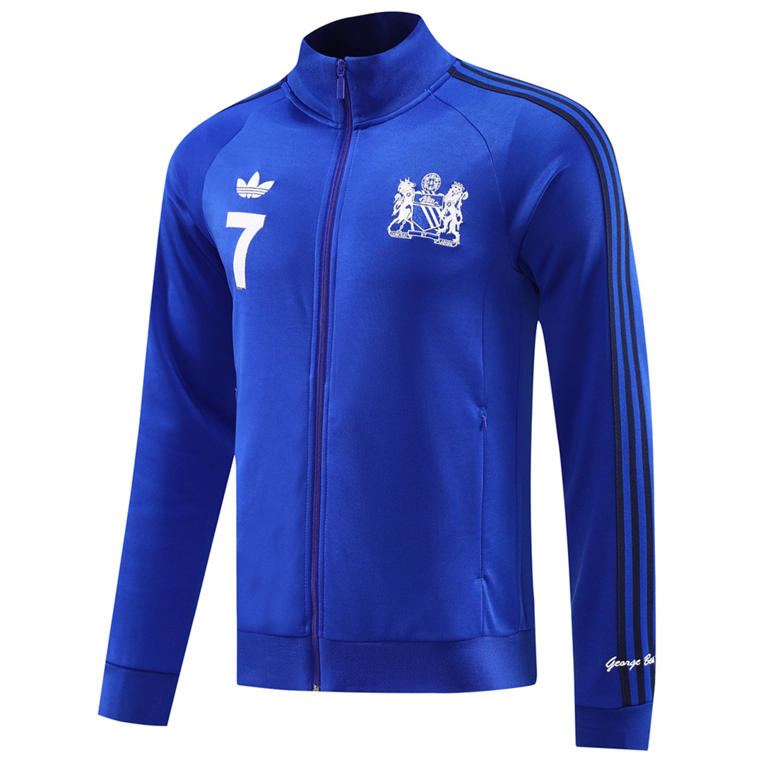 George Best x Manchester United Full-Zip Track Jacket 2024 - minejerseys