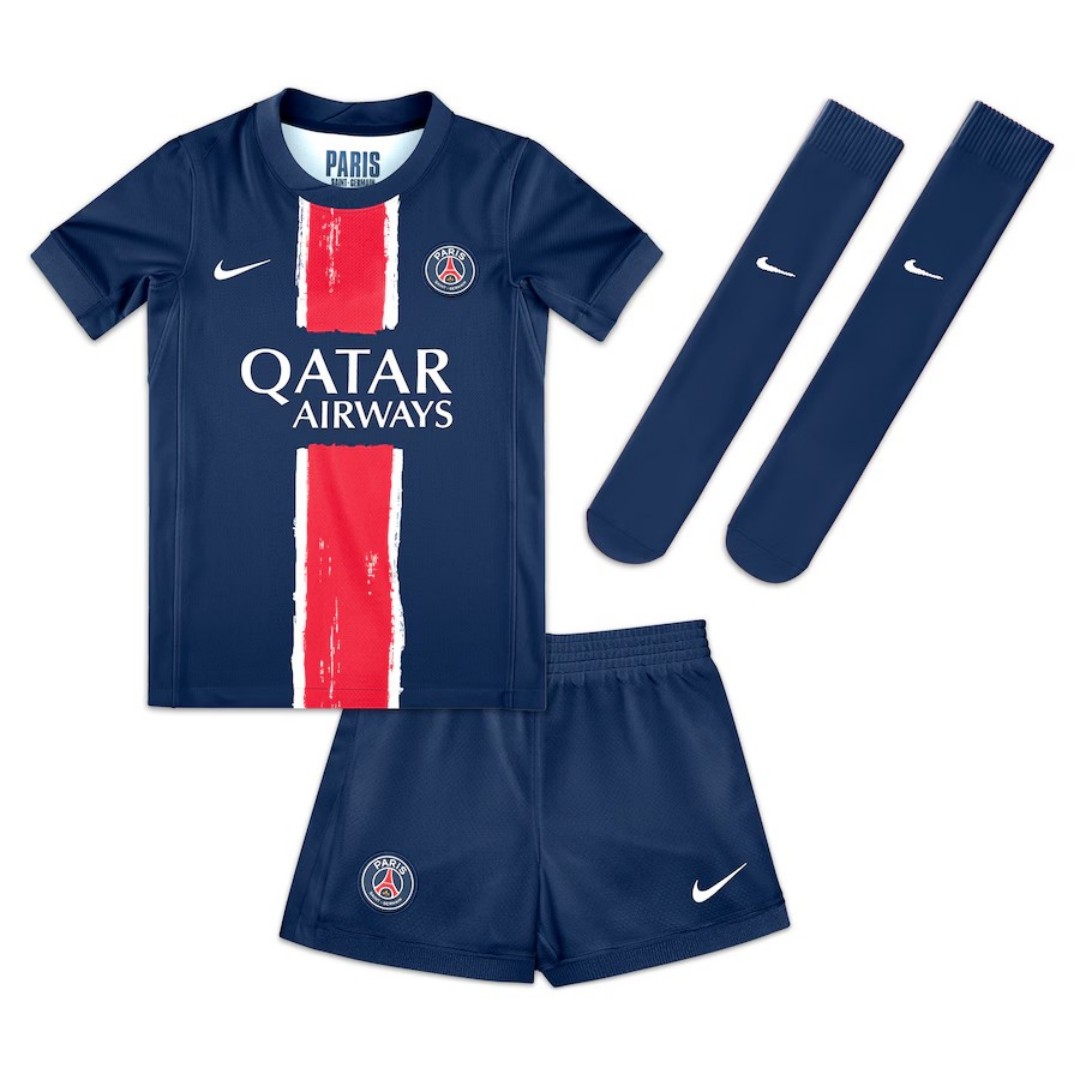 Kids PSG Home Full Kit 2024/25 - minejerseys