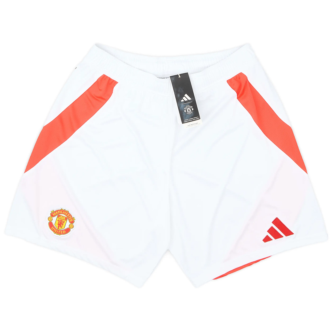 Manchester United Home Shorts 2024/25 - minejerseys