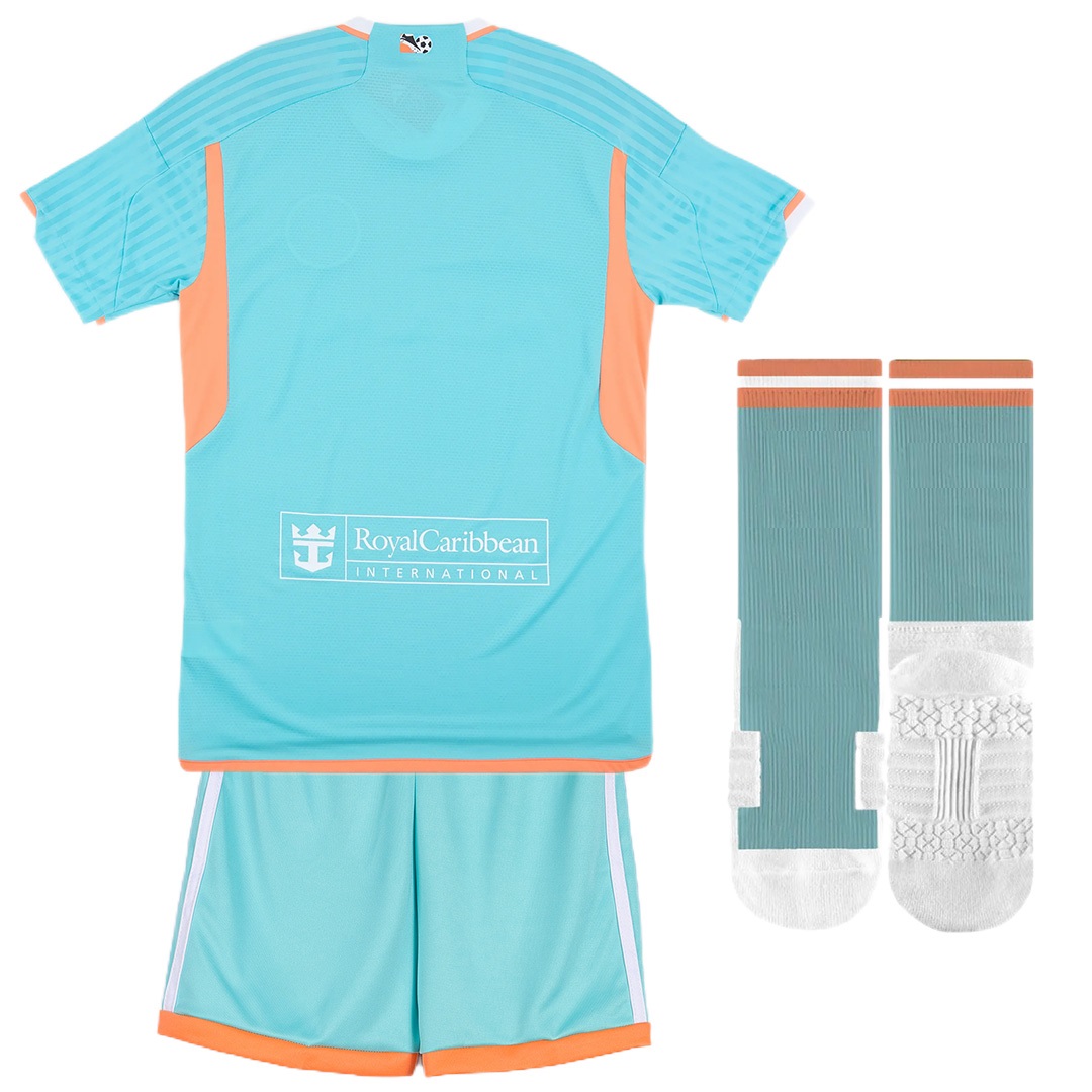 Messi #10 Kids Inter Miami CF Third Full Kit 2024 - minejerseys