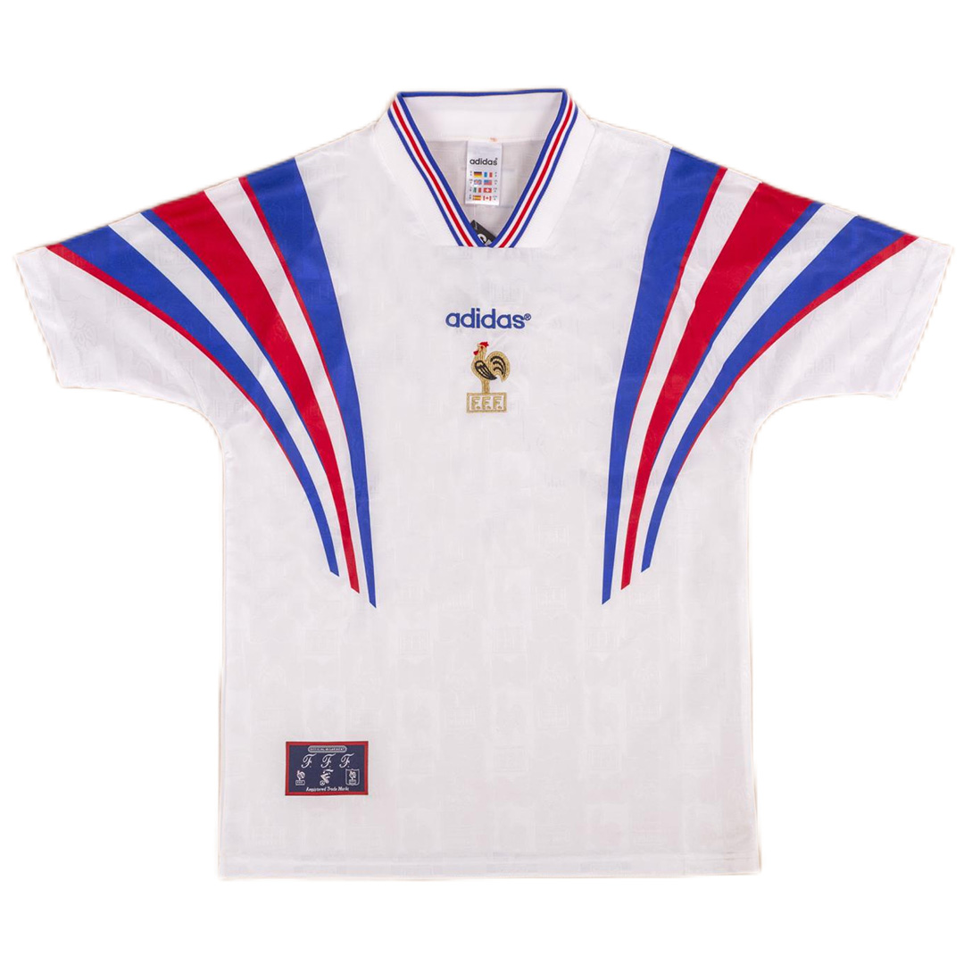 Retro France Away Jersey Euro Cup 1996 - minejerseys