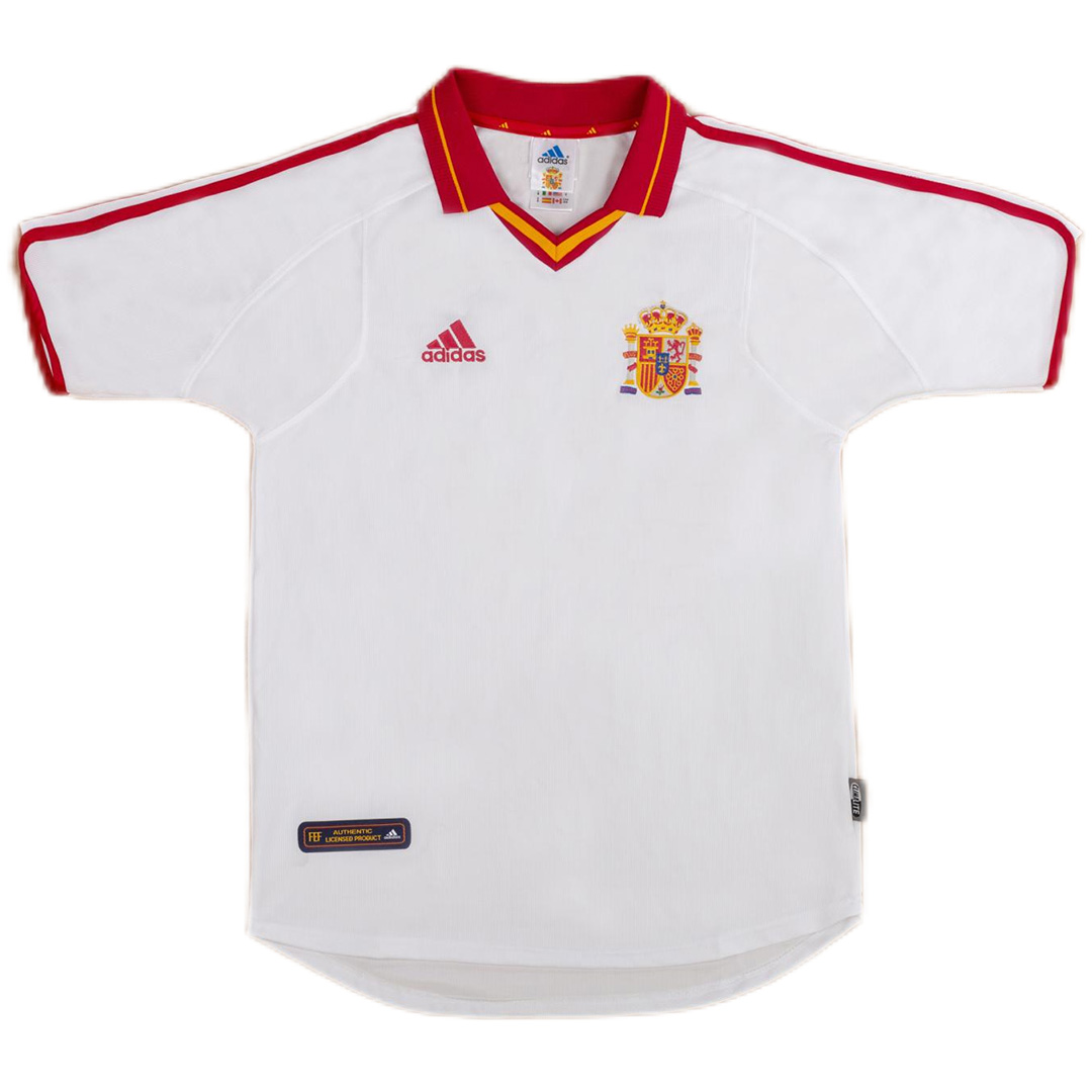 Retro Spain Away Jersey Euro Cup 2000 - minejerseys