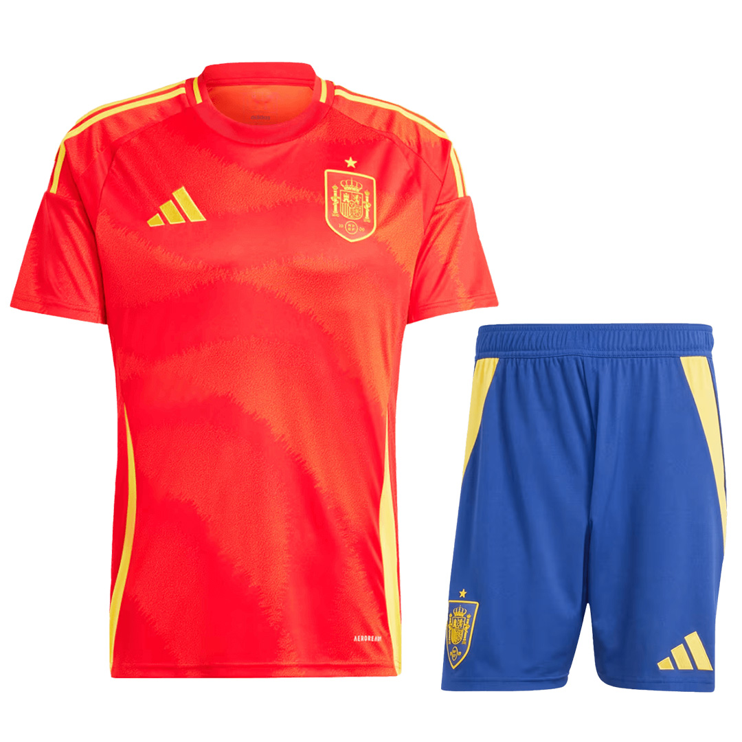 Spain Home Jersey Kit Euro 2024 - [Super Replica] - minejerseys