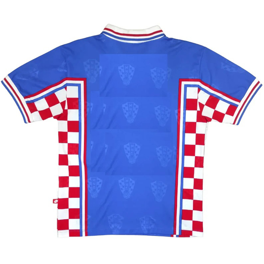 Retro Croatia Away Jersey World Cup 1998 - minejerseys