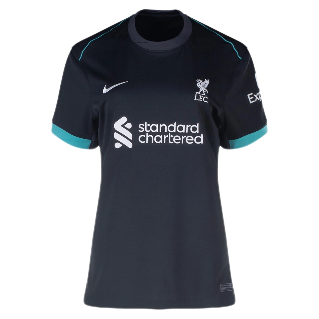 Women's Liverpool Away Jersey 2024/25 - minejerseys