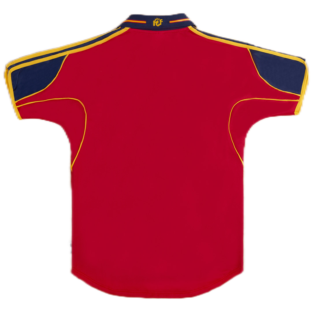 Retro Spain Home Jersey Euro Cup 2000 - minejerseys
