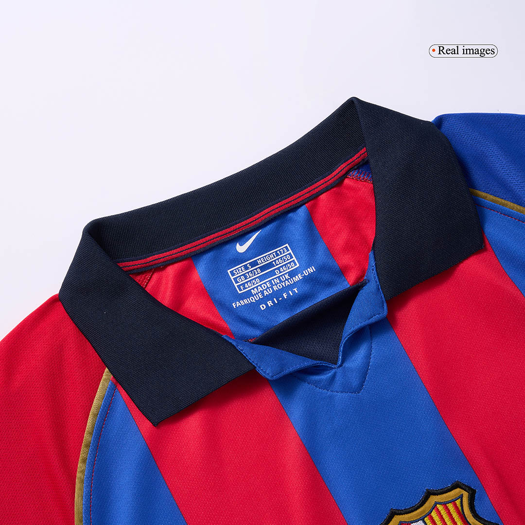 Retro Barcelona Home Jersey 2001/02 - minejerseys