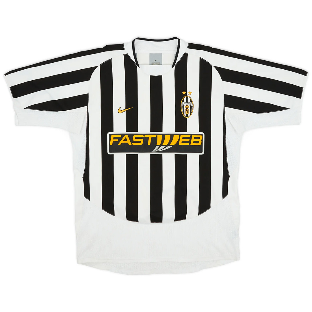 NEDVED #11 Retro Juventus Home Jersey 2003/04 - minejerseys