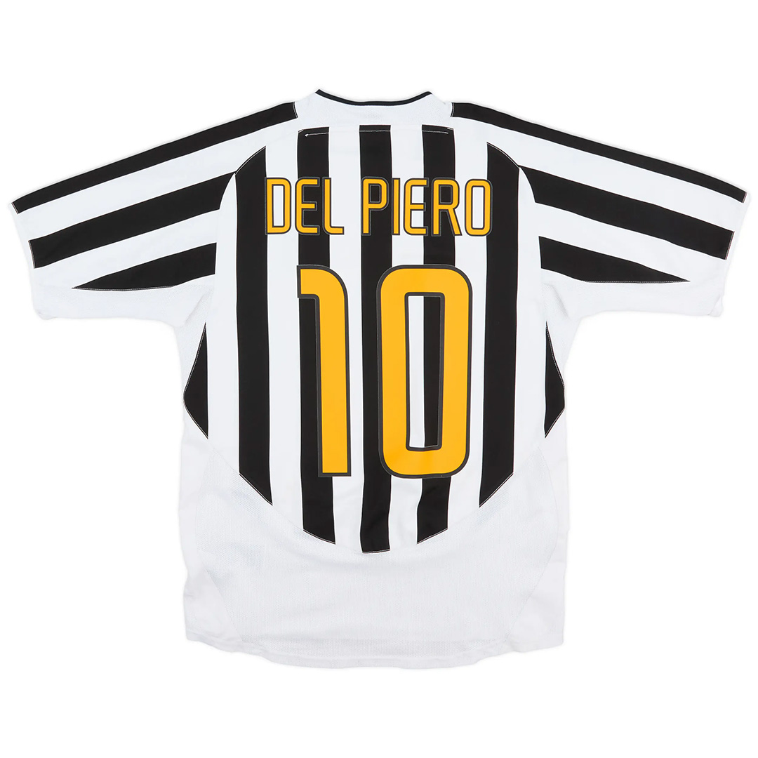 DEL PIERO #10 Retro Juventus Home Jersey 2003/04 - minejerseys