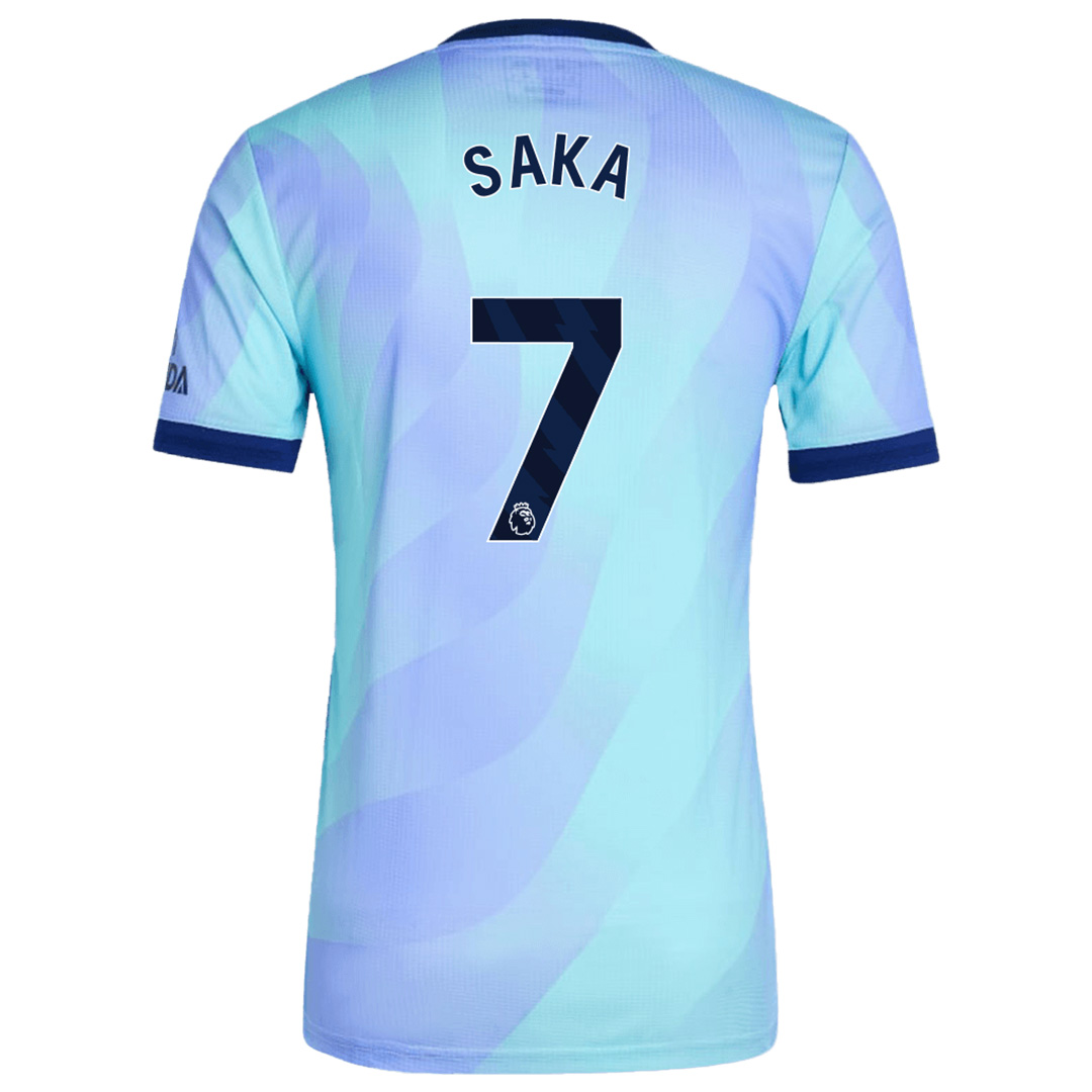 SAKA #7 Arsenal Third Match Jersey 2024/25 - minejerseys
