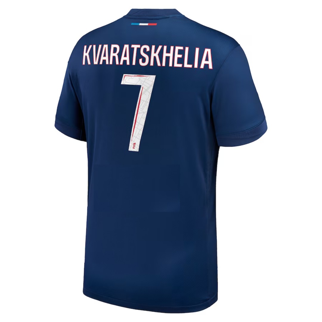 Kvaratskhelia #7 PSG Home Jersey - minejerseys