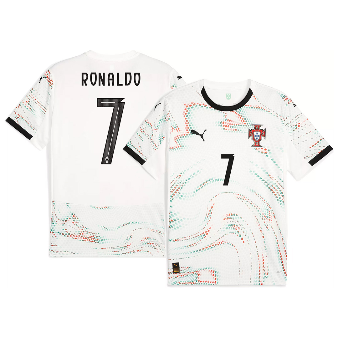 RONALDO #7 Portugal Away Jersey 2025 - minejerseys