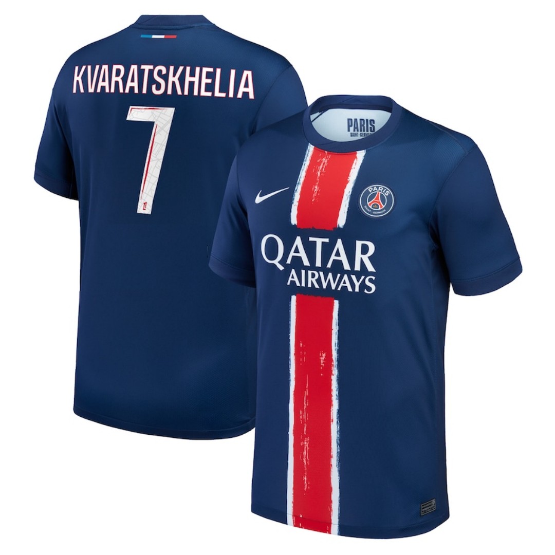 Kvaratskhelia #7 PSG Home Jersey - minejerseys