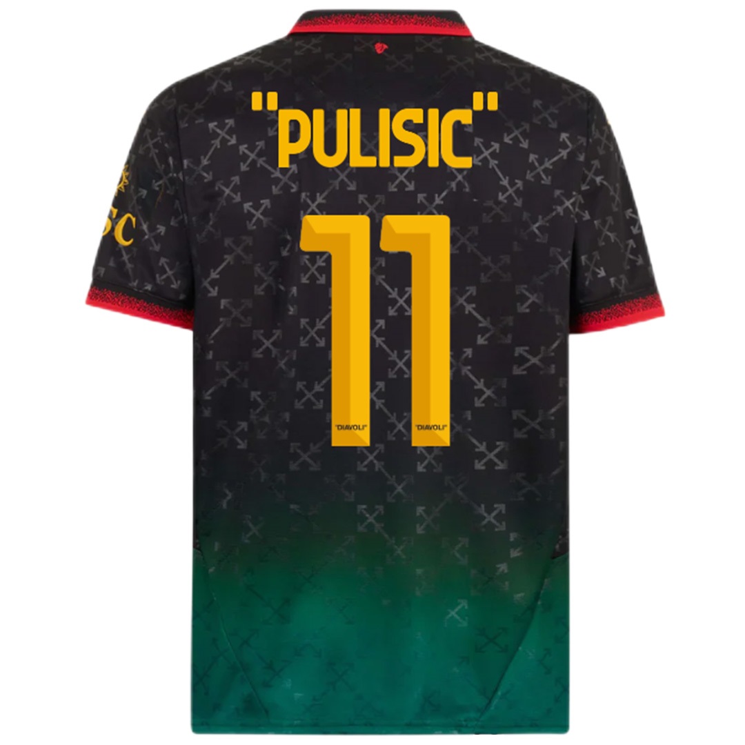 "PULISIC" #11 AC Milan Fourth Jersey 2024/25 - minejerseys